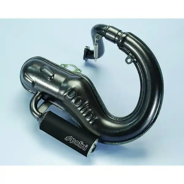 Economico MARMITTA POLINI PER VESPA 50 SPECIAL, N, L, R CON SILENZIATORE ALLUMINIO