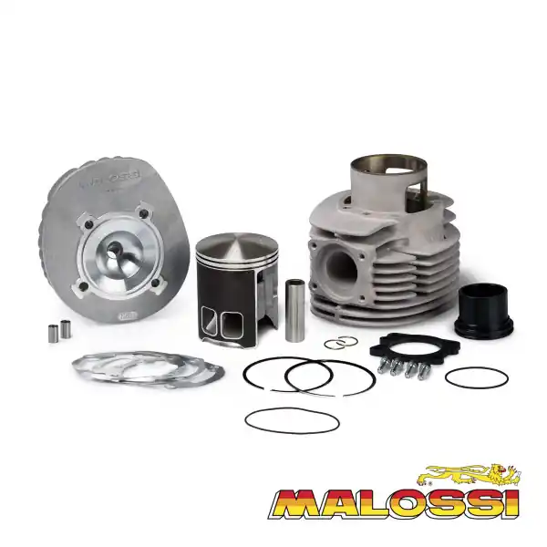 GRUPPO TERMICO MALOSSI ALLUMINIO CVF2 210cc VESPA 200 PX, PE, RALLY Vendita Finale