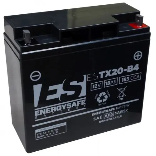 Bmw r c avantgarde 850 batteria es estx20-b4 12v/18ah sigillata 1999 2001 Spedito Oggi