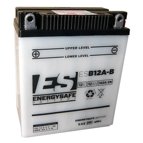 Spedizione Gratuita Honda cb s (g/j) (nc22) 350 batteria es esb12a-b 12v/12ah 1986 1987