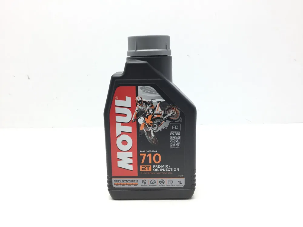 Motul motor oil olio motore 2t 2 stroke 710 premix/oil injection 1lt fd Offerta Speciale