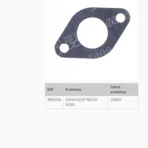 Ducati monster 400 guarnizione aspirazione 2000 2001 Promo Stagionale