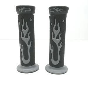 Più Venduto Coppia manopole flame grigio promo