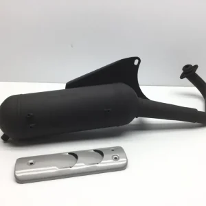 Piaggio sfera 50 scarico marmitta completo con paracalore 1991 1993 nsl1t Offerta