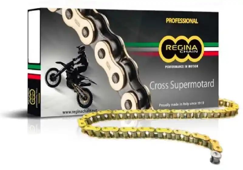 Catena trasmissione regina 135 rx3 124 maglie passo 520 off - road supermotard Compra Adesso