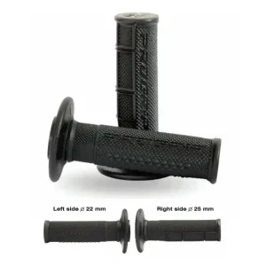 Manopole mx 796-102 - singola densità - carbon con foro Nuova Collezione