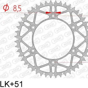 Sconto Yamaha wr 250 f l 250 corona afam 12323slk+51 in acc. passo 520 2020 2020