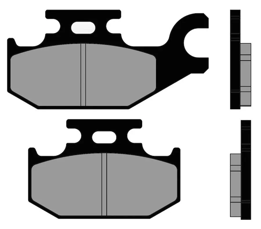 Suzuki klt a king quad left 400 pastiglie freno organiche brenta 3109 anteriore 2008 2008 Nuovo Arrivo