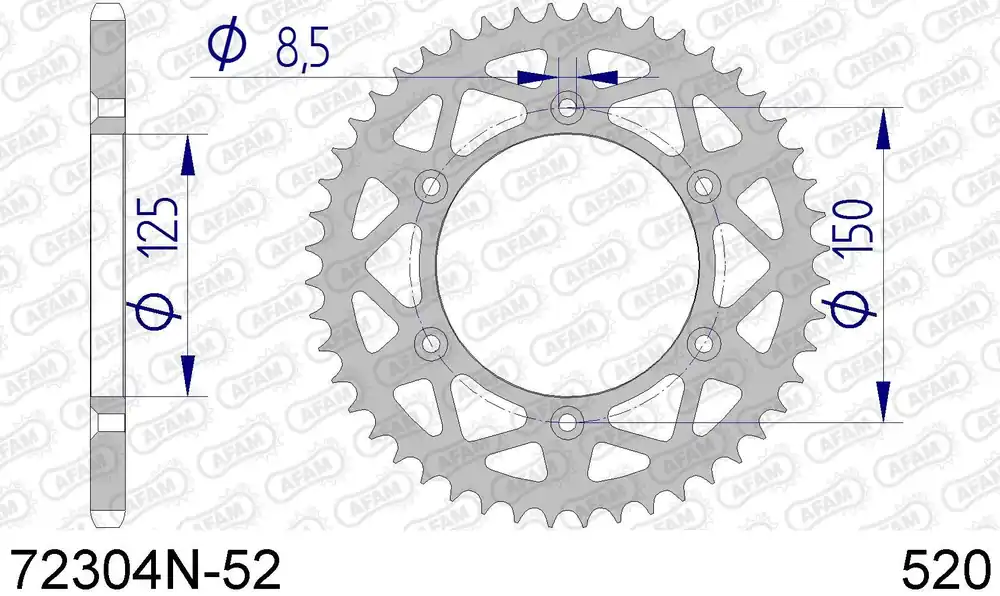 Soddisfatti O Rimborsati Gas gas ec f 250 250 corona afam 72304n-52 in all. passo 520 2021 2021