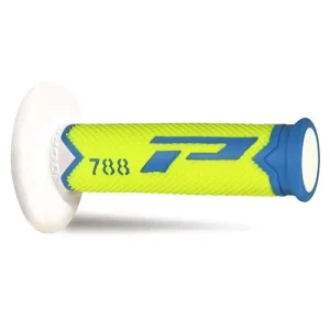 Professionale Manopole manopola mx 788 278 tripla densita' azzurro giallo bianco senza foro