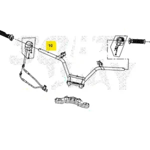 Sym maxsym 400 manubrio 2021 2021 lz40w1-eu Ultime Pezzi