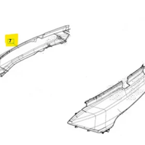 Prezzo Di Fabbrica Sym maxsym gt 400 carena fiancata posteriore destra antracite 2024 2024 lz40w2-eu