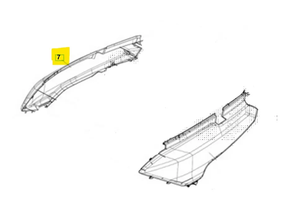 Prezzo Di Fabbrica Sym maxsym gt 400 carena fiancata posteriore destra antracite 2024 2024 lz40w2-eu