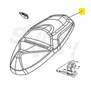 Sym joyride 300 sella 2022 2022 lj30w2-eu Scelto Dai Clienti