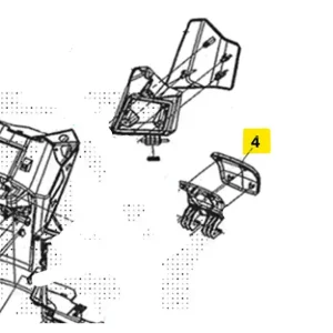 Sym joyride 300 sportello vano serbatoio benzina 2022 2022 lj30w2-eu Ultima Occasione