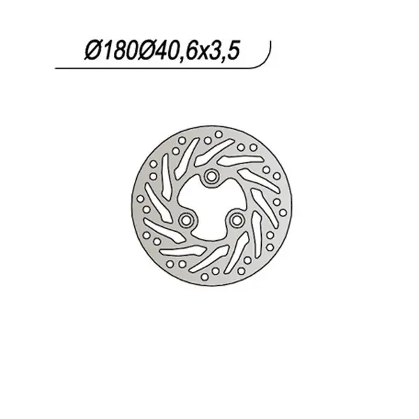 Di Tendenza Atala byte 50 disco freno anteriore ng 861 1997 2000