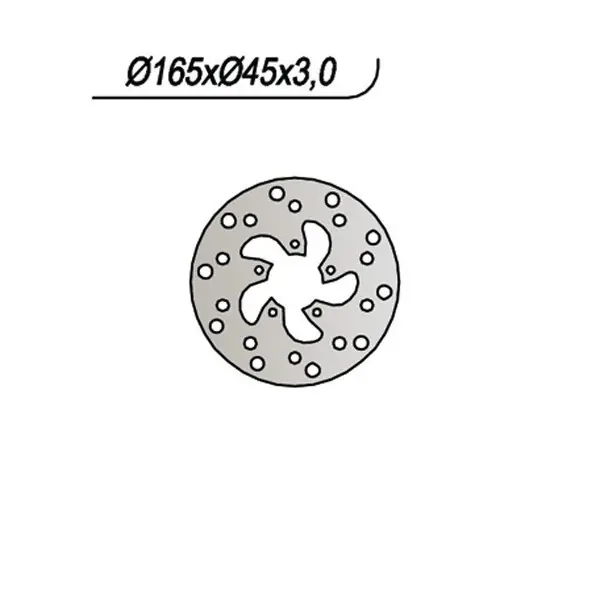 Factory phantom r12 50 disco freno anteriore ng 702 2004 2005 Spedizione Gratuita