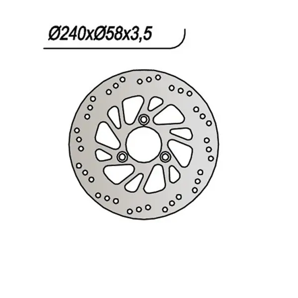Offerta Cagiva cucciolo 125 disco freno anteriore ng 448 1998 2000