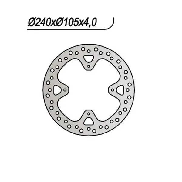 Ultimissimo Modello Honda xr r (re01) 650 disco freno posteriore ng 474 2000 2007