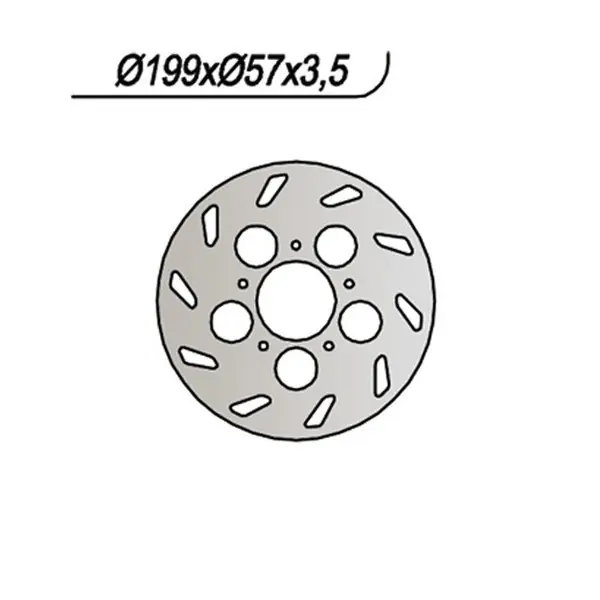 Offerta Rieju rs 1 castrol series 50 disco freno posteriore ng 311 2001 2001