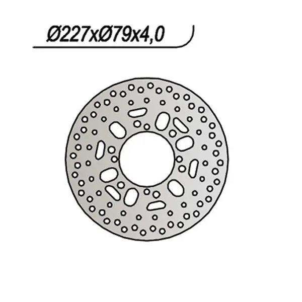 Popolare Polaris sportsman 400 disco freno anteriore ng 265 2001 2002