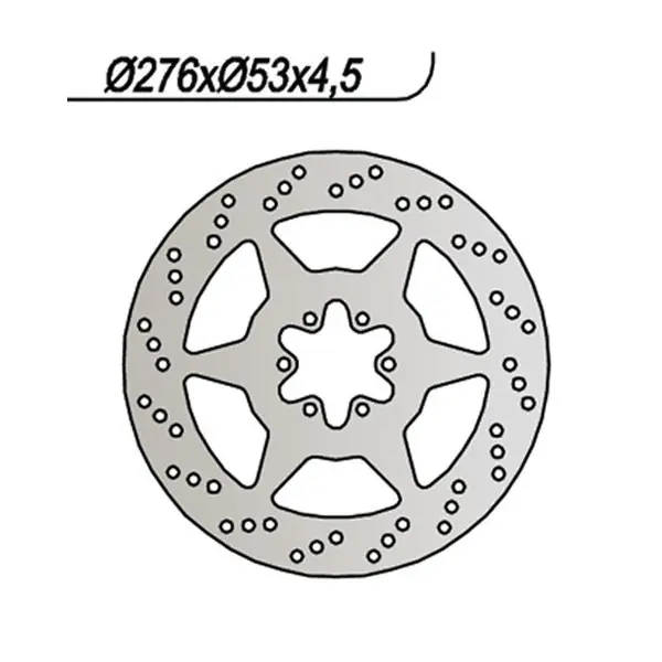 Honda ntv revere 600 disco freno posteriore ng 1988 1991 Spedizione Gratuita