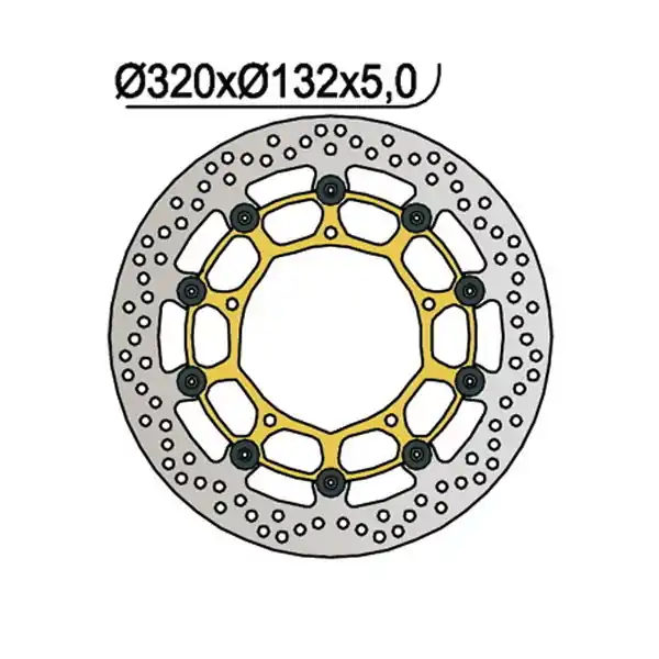 Occasione Imperdibile Yamaha fz1-n/na 1000 disco freno anteriore dx sx flottante ng 2006 2015