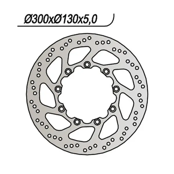 Soddisfatti O Rimborsati Kawasaki kle (le500a) 500 disco freno anteriore ng 090 1991 2007