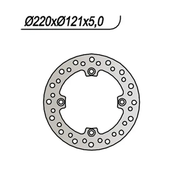 Più Venduto Honda cr r 125 disco freno posteriore ng 045 1989 1997