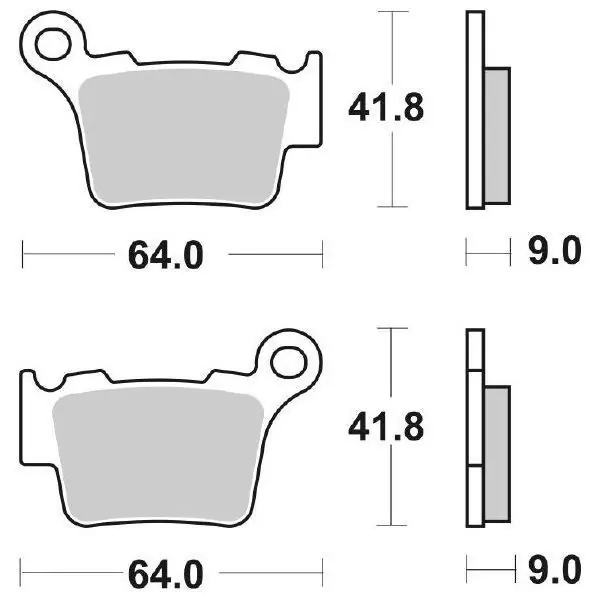 Compra Adesso Bmw g smr 450 pastiglie freno racing sbs 791 rsi 2009 2010