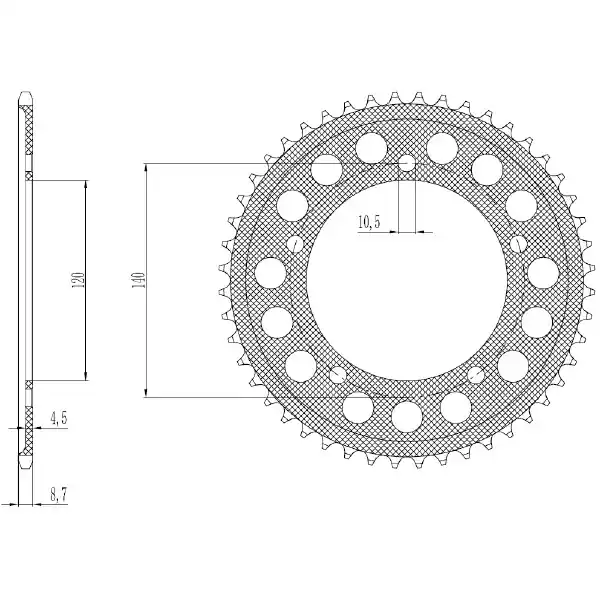 Compra Online Suzuki gsx r (k1/k2) 1000 corona in alluminio p 530 z 42 2001 2002