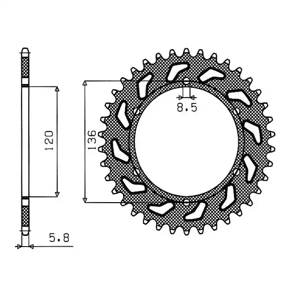 Subito Disponibile Yamaha rz 250 corona in acciaio p 520 z 41 1986 1987