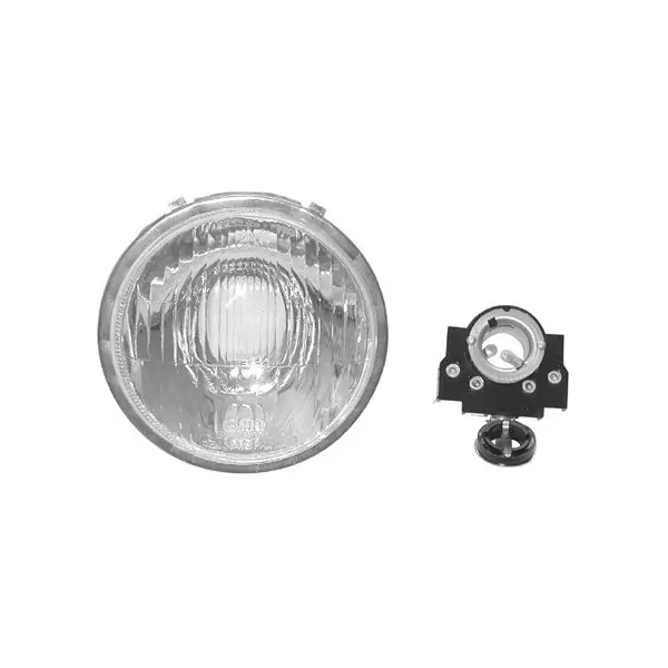 Reso Gratuito Piaggio vespa et3 (vmb1t) 125 faro fanale luce anteriore 1976 1983