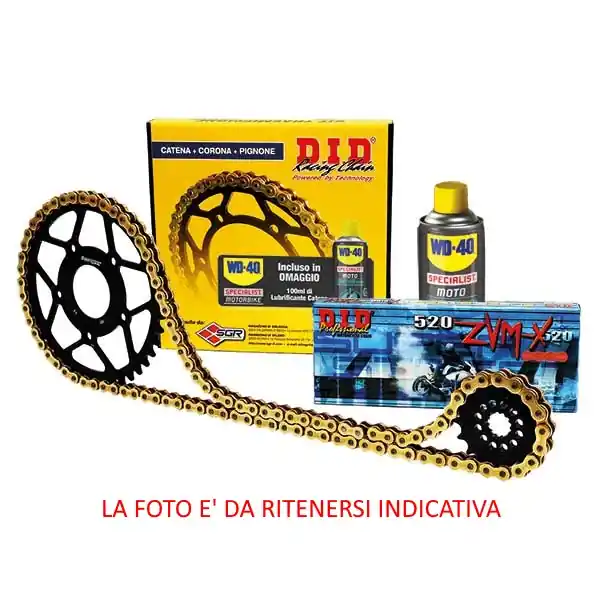 Occasione Imperdibile Honda cb n (b/c/d) (2cil.) 400 kit standard con catena did 520vx2 corona acciaio 1983 1983