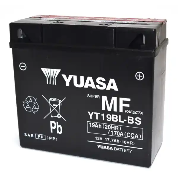 Bestseller Bmw r c avantgarde 850 batteria yuasa yt19bl-bs sigillata attivata 12v/18ah 1999 2001