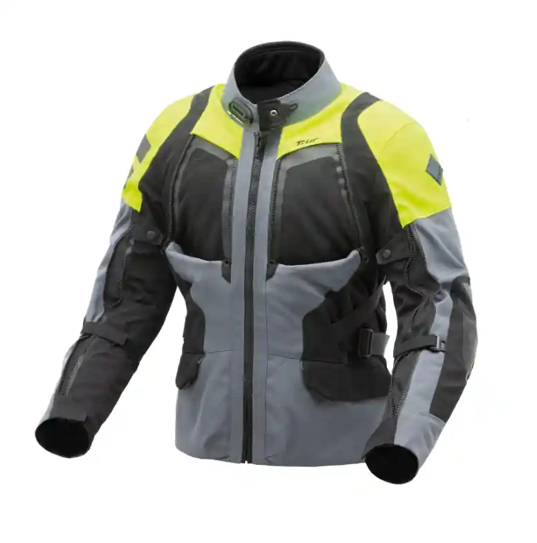 Giacca ushuaia hydroscud® anthra/yellow fluo taglia l Popolare