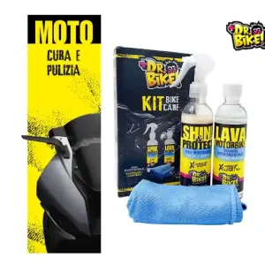 Non Perdere Dr.bike moto - kit pulizia moto kit bike care