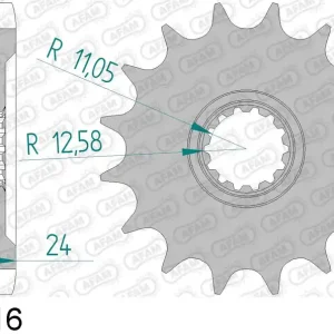 Mv (agusta) f3 675 675 pignone afam 94605-16 passo 525 2011 2018 Reso Gratuito