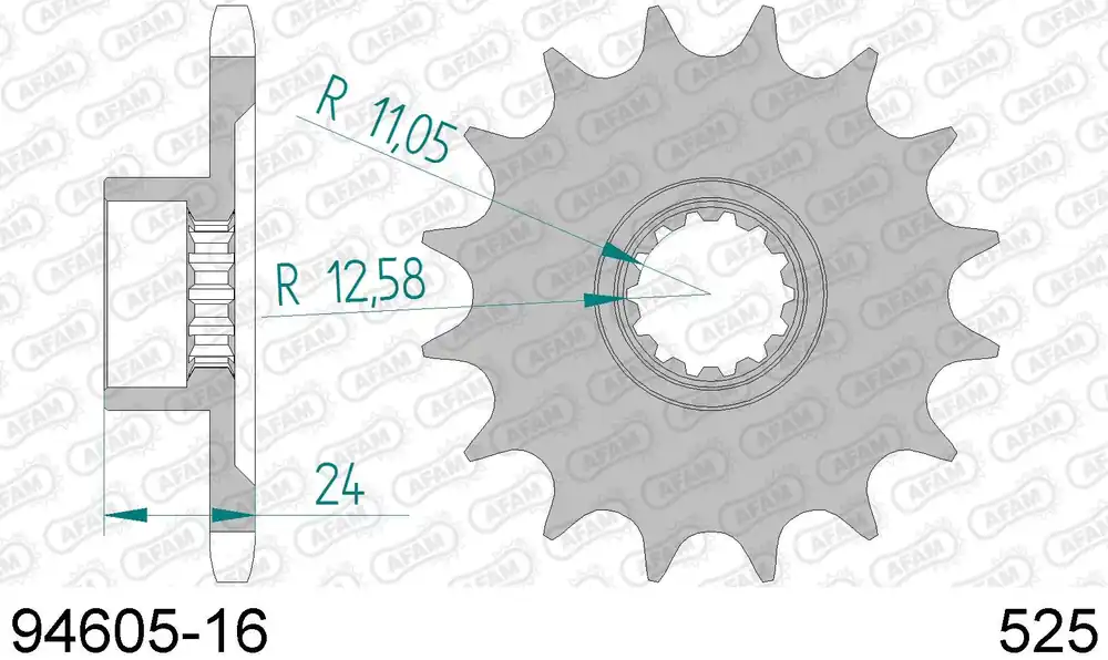 Mv (agusta) f3 675 675 pignone afam 94605-16 passo 525 2011 2018 Reso Gratuito