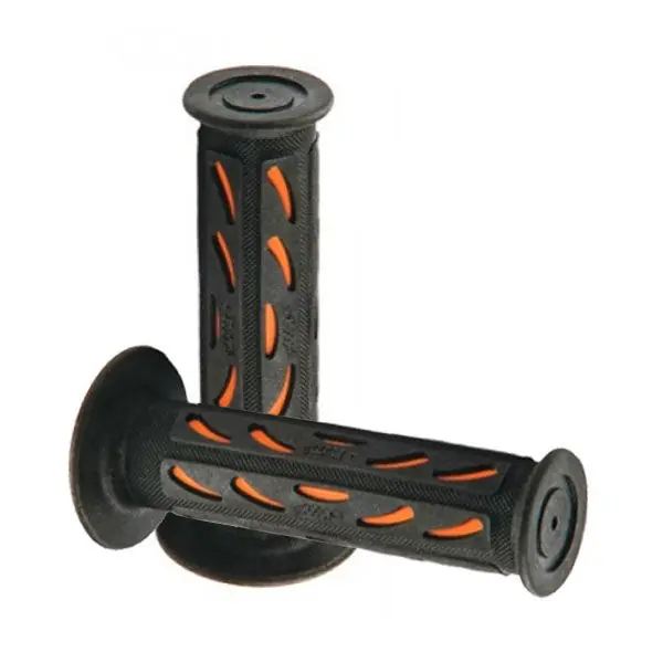 Manopole strada progrip 724 201 doppia densita' - arancio nero no foro Spedizione Espresso