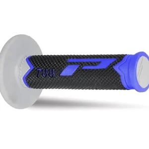 Manopole mx progrip 788 - 224 - tripla densita' - blu / nero / grigio no foro Più Venduto