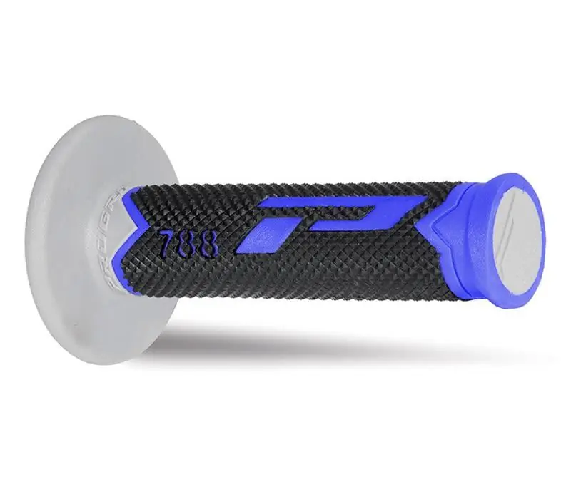 Manopole mx progrip 788 - 224 - tripla densita' - blu / nero / grigio no foro Più Venduto