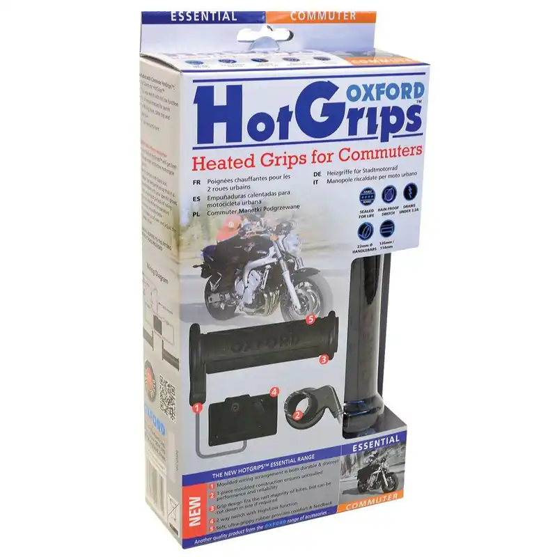 Coppia manopole oxford riscaldate commuter essential diam. 22 405400950 Miglior Prezzo