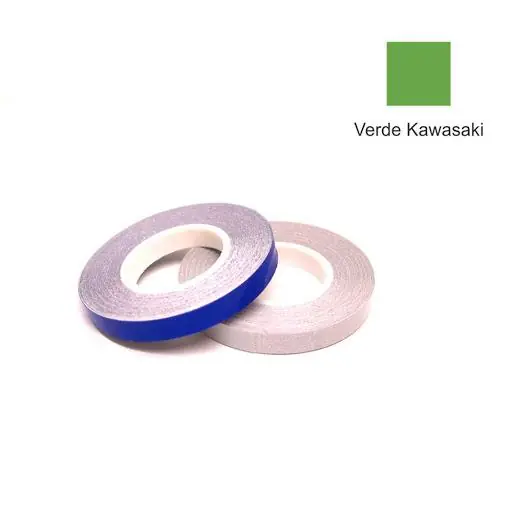 Spedito Oggi Adesivi universali per cerchi in lega moto tuning bcr altezza 7mm verde kawasaki