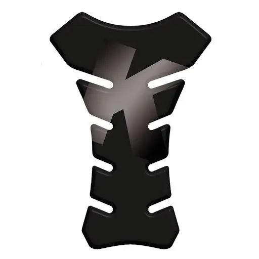 Non Perdere Adesivo serbatoio 3d bcr ripara graffi salva serbatoio lettera k kawasaki nero