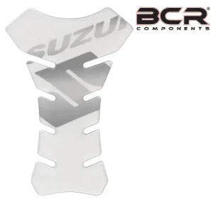 Adesivo serbatoio 3d bcr lettera s suzuki trasparente Consegna Rapida
