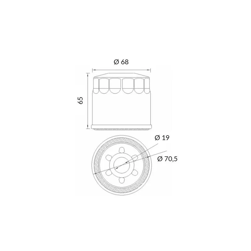 Nuova Collezione Aprilia rsv4 aprc r abs 1000 filtro olio meiwa 2013 2014