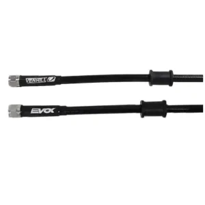 Tubo freno 550mm dado girevole 1/8 bsp - nero Occasione Imperdibile