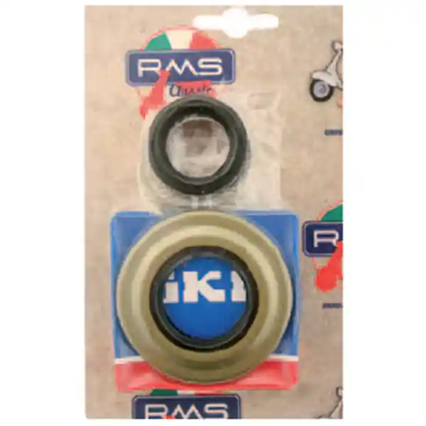 Reso Gratuito Kit revisone albero motore vespa px skf con o ring e paraoli blu