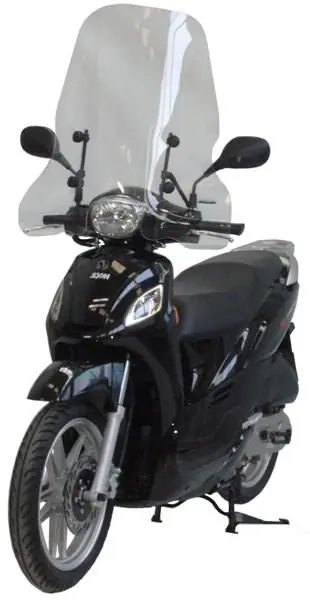 Cupolino parabrezza fabbri sym symphony symphony s 50 125 150 2009 2014 top alto Sconto